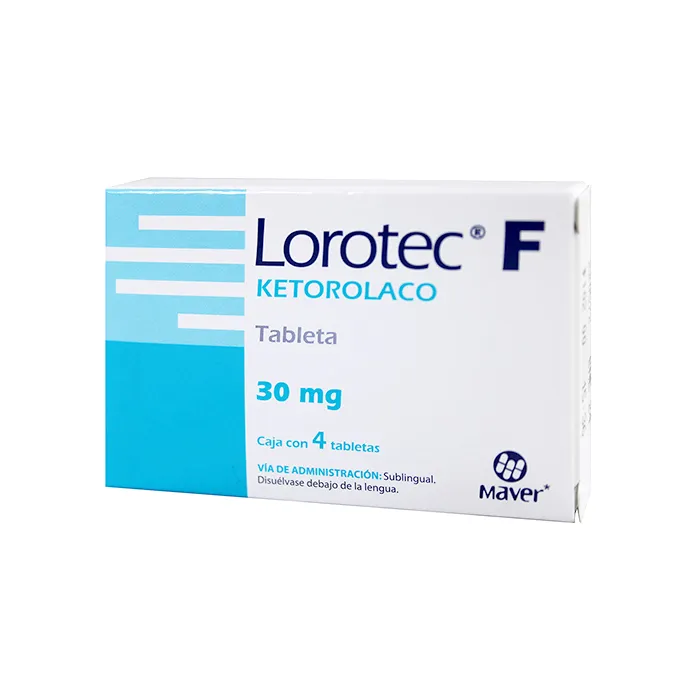 Lorotec 30 Mg Subling Tab 4